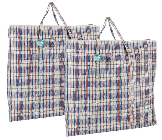 Discountershop Storage Bag 120L with Zipper – Extra Large Storage Bag for Clothing, Duvets & Moving – XXL Foldable Storage Bag