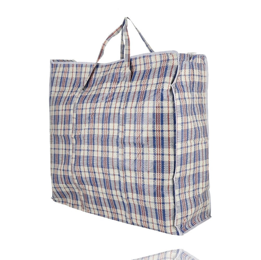 Discountershop Opbergtas 120L met Rits – Extra Grote Opbergzak voor Kleding, Dekbedden & Verhuizen – XXL Opvouwbare Opbergtas Discountershop Opbergtas 120L met Rits – Extra Grote Opbergzak voor Kleding, Dekbedden & Verhuizen – XXL Opvouwbare Opbergtas