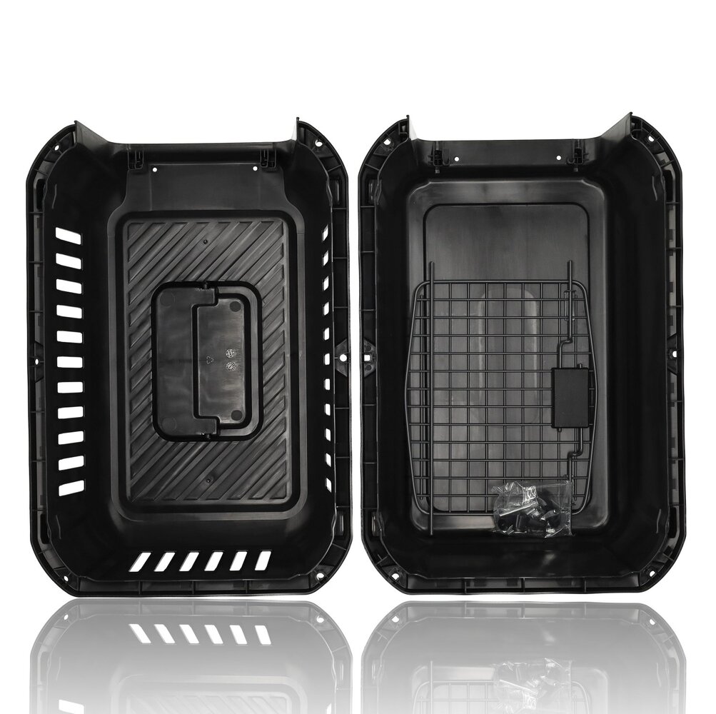 Discountershop Cat Carrier / Small Dog Crate 50x35x34 cm – Pet Transport Box for Cats & Small Dogs up to 5kg – Portable Travel Carrier – Detachable Plastic Pet Carrier Crate