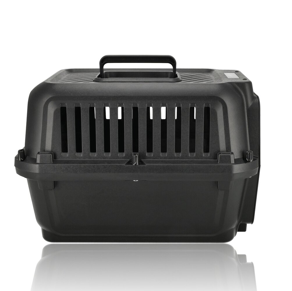 Discountershop Kattenbench / Hondenbench Klein 50x35x34 cm – Transportbox Kat & Kleine Hond tot 5kg – Draagbare Vervoersbox – Demontabele Reismand Kunststof