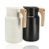 Thermos Flask 1 Liter Stainless Steel – Double Wall Insulated Coffee & Tea Jug – Coffee Carafe with Wooden Handle – Kitchen Accessories Thermos Flask 1 Liter Stainless Steel – Double Wall Insulated Coffee & Tea Jug – Coffee Carafe with Wooden Handle – Kitchen Accessories