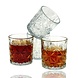 Discountershop Whiskey Glasses Set – 230ml Whisky Tumblers – Drinking Glasses for Whiskey, Water & Cocktails – Glass Set for Bar & Home