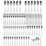 Discountershop RVS Bestekset 72-delig – Complete Bestek Set voor 12 Personen – Luxe Zilver Bestek – Vaatwasserbestendig – Horeca & Thuisgebruik Discountershop RVS Bestekset 72-delig – Complete Bestek Set voor 12 Personen – Luxe Zilver Bestek – Vaatwasserbestendig – Horeca & Thuisgebruik