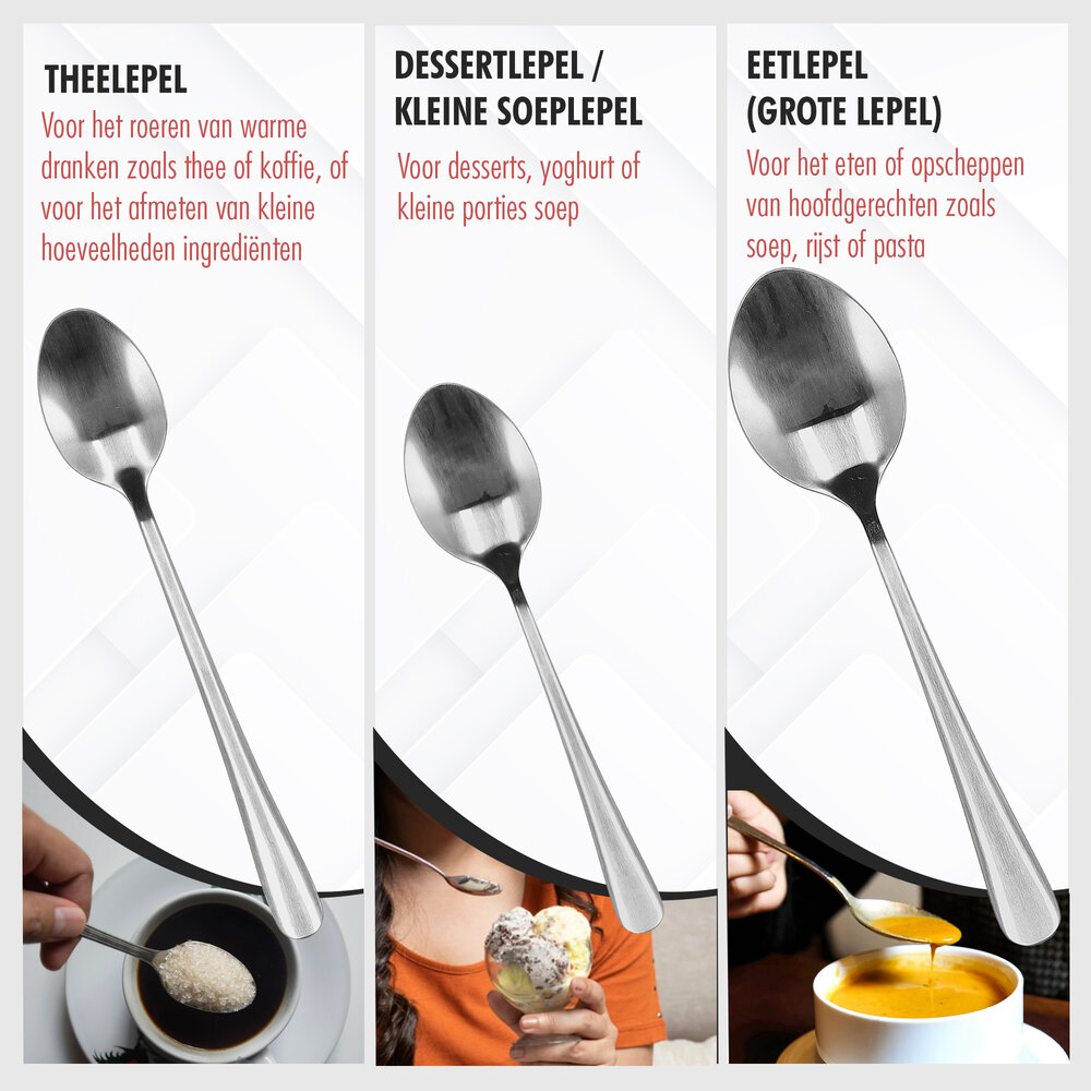 Discountershop RVS Bestekset 72-delig – Complete Bestek Set voor 12 Personen – Luxe Zilver Bestek – Vaatwasserbestendig – Horeca & Thuisgebruik