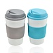 Discountershop Coffee To Go Cup 450ml – Reusable Travel Mug with Lid – Leakproof Portable Coffee Cup for On-the-Go – Coffee Mug & Drink Cup