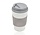 Coffee To Go Cup 450ml – Reusable Travel Mug with Lid – Leakproof Portable Coffee Cup for On-the-Go – Coffee Mug & Drink Cup