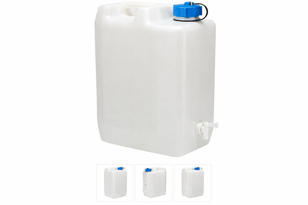 Discountershop Jerrycan Water 35 Liter met Kraan – BPA-vrij Drinkwater Jerrycan voor Camping