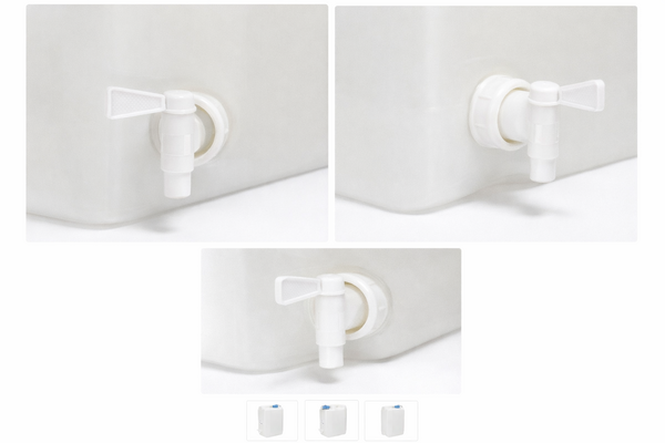 Discountershop Jerrycan Water 35 Liter met Kraan – BPA-vrij Drinkwater Jerrycan voor Camping