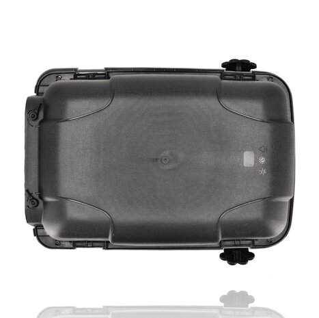 Discountershop Dog Carrier / Cat Carrier Travel Crate Black – Pet Transport Box with Handle & Lockable Door – Safe Travel Carrier for Dogs & Cats – 48x30x32 cm