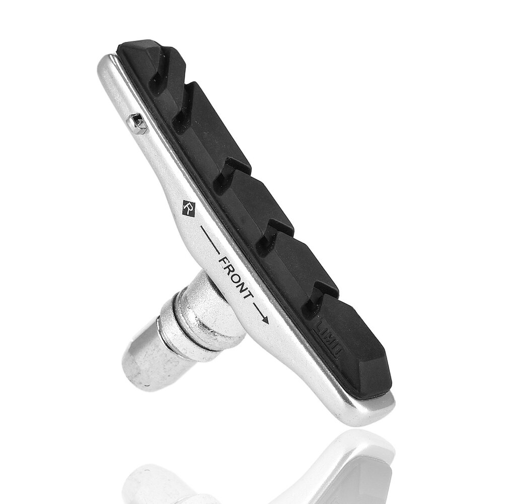 Discountershop Fiets Remblokken V-Brake 72mm – Set Links & Rechts – Cartridge Remblokjes met Remschoenen – Geschikt voor Shimano Systemen & Universele Fietsen