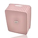 Discountershop Opbergmand 28.5L Kunststof Roze – Riet Look Mandjes – Opbergbox & Opbergdoos – Opbergmand Kinderkamer Speelgoed – Keukenkast Organizer & Kledingkast Organizer – Stapelbare Kast Organizer