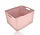 Opbergmand 28.5L Kunststof Roze – Riet Look Mandjes – Opbergbox & Opbergdoos – Opbergmand Kinderkamer Speelgoed – Keukenkast Organizer & Kledingkast Organizer – Stapelbare Kast Organizer