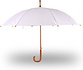 Witte Windbestendige Paraplu 98 cm | Grote Stevige Dames en Heren Paraplu