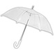 Discountershop Clear Wedding Umbrella 100cm – Large Transparent Umbrella, Strong Windproof Bridal Umbrella for Bride and Guests Discountershop Clear Wedding Umbrella 100cm – Large Transparent Umbrella, Strong Windproof Bridal Umbrella for Bride and Guests