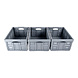 Discountershop Foldable 45L Vouwkrat met Handgrepen - Inklapbare Opbergkrat voor Boodschappen, Kamperen, Garage, Tuin, Klussen en Magazijn - Blauw Discountershop Foldable 45L Vouwkrat met Handgrepen - Inklapbare Opbergkrat voor Boodschappen, Kamperen, Garage, Tuin, Klussen en Magazijn - Blauw