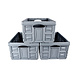 Discountershop Foldable 45L Vouwkrat met Handgrepen - Inklapbare Opbergkrat voor Boodschappen, Kamperen, Garage, Tuin, Klussen en Magazijn - Blauw Discountershop Foldable 45L Vouwkrat met Handgrepen - Inklapbare Opbergkrat voor Boodschappen, Kamperen, Garage, Tuin, Klussen en Magazijn - Blauw