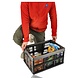 Discountershop Folding Crate 45 Liter Black – Collapsible Shopping Crate 30 kg – Foldable Stackable Storage Box 53 x 37 x 27 cm Discountershop Folding Crate 45 Liter Black – Collapsible Shopping Crate 30 kg – Foldable Stackable Storage Box 53 x 37 x 27 cm
