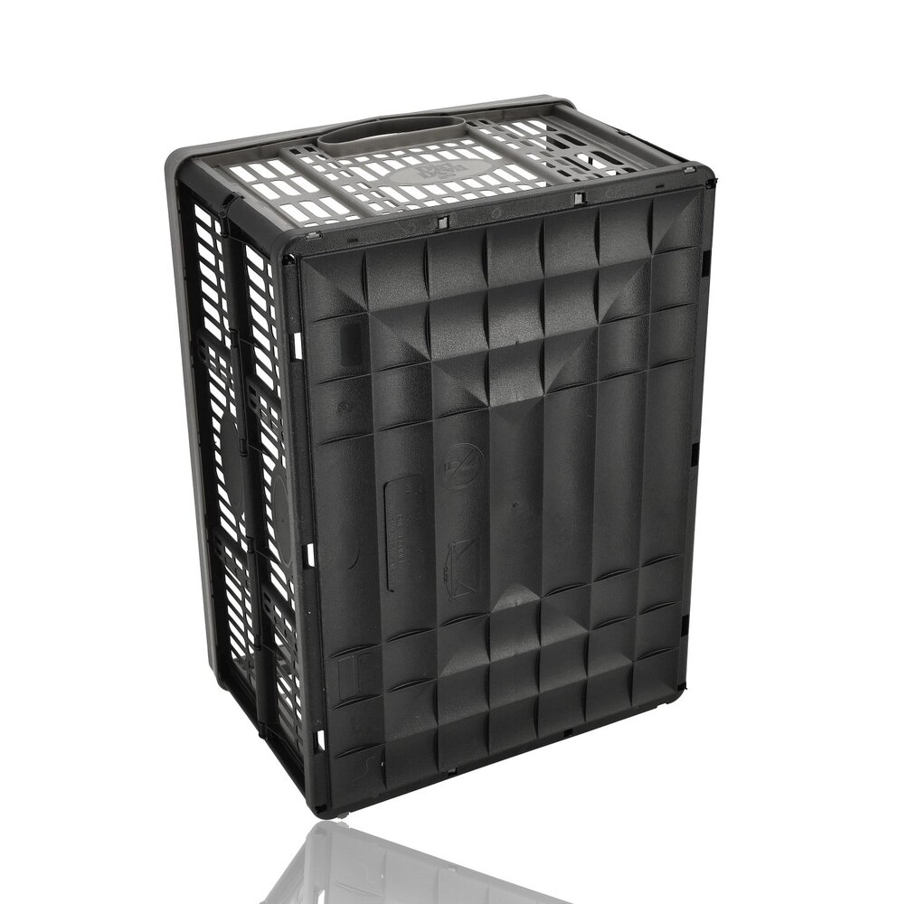 Discountershop Vouwkrat 32 Liter – Belastbaar tot 18 KG – Opvouwbare Kratten – Inklapbare Boodschappenkrat – Stapelbaar – 48x35x23 cm – Zwart Discountershop Vouwkrat 32 Liter – Belastbaar tot 18 KG – Opvouwbare Kratten – Inklapbare Boodschappenkrat – Stapelbaar – 48x35x23 cm – Zwart