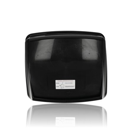 Discountershop Prullenbak 30 Liter Zwart met Deksel – Kunststof Afvalbak voor Keuken, Afvalscheiding, Binnen & Buiten