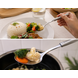 Discountershop Stainless Steel Serving Spoon 34 cm – Long Handle Kitchen Spoon with Hanging Loop Discountershop Stainless Steel Serving Spoon 34 cm – Long Handle Kitchen Spoon with Hanging Loop