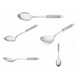 Discountershop Stainless Steel Serving Spoon 34 cm – Long Handle Kitchen Spoon with Hanging Loop Discountershop Stainless Steel Serving Spoon 34 cm – Long Handle Kitchen Spoon with Hanging Loop