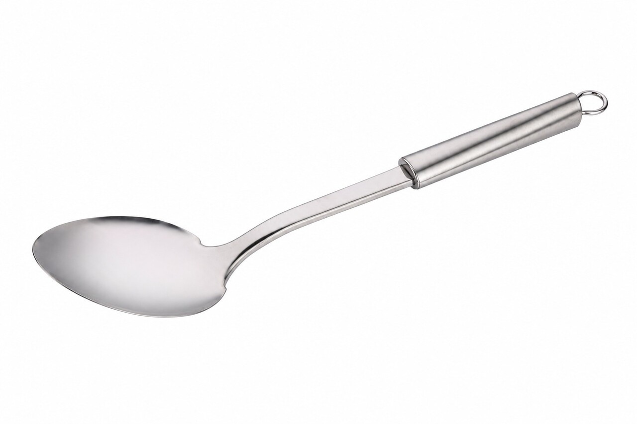 Discountershop Opscheplepel RVS 34 cm – Roestvrijstalen Serveerlepel met Lang Handvat en Ophangoog Discountershop Opscheplepel RVS 34 cm – Roestvrijstalen Serveerlepel met Lang Handvat en Ophangoog