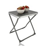 Discountershop Foldable Camping Table 47.5x37.5 cm Mini Folding Table