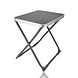 Discountershop Foldable Camping Table 47.5x37.5 cm - Mini Folding Table with Carry Handle, 49.5 cm Height and 30 kg Load