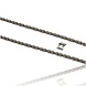 Discountershop Bike Chain 1/2 x 1/8 - Classic Single Speed Bicycle Chain With 112 Links and Connector Link