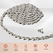 Discountershop Bike Chain 1/2 x 1/8 - Classic Single Speed Bicycle Chain With 112 Links and Connector Link
