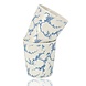 Discountershop Ceramic Coffee Cup Without Handle - 200 ml Earthenware Cup for Espresso, Cappuccino, Lungo and Tea Cherry Blossom Blue-White Discountershop Ceramic Coffee Cup Without Handle - 200 ml Earthenware Cup for Espresso, Cappuccino, Lungo and Tea Cherry Blossom Blue-White