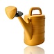 Discountershop Gieter 10 Liter met Afneembare Sproeikop - Gele Kunststof Tuingieter voor Bloemen, Planten, Moestuin en Balkon