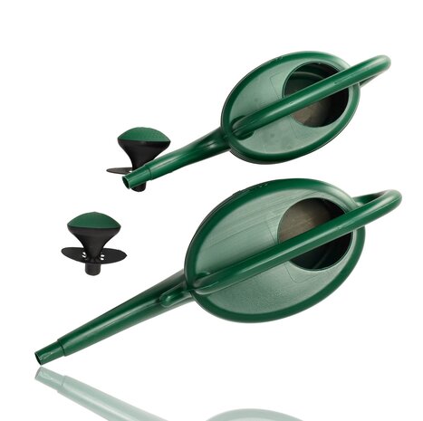 Discountershop Watering Cans 2 Pack – 10 Liter and 5 Liter Green Watering Can Set with Sprinkler Head – Garden Watering Can, Plant Watering Can and Flower Watering Can for Garden, Balcony, Indoor Plants and Vegetable Garden Discountershop Watering Cans 2 Pack – 10 Liter and 5 Liter Green Watering Can Set with Sprinkler Head – Garden Watering Can, Plant Watering Can and Flower Watering Can for Garden, Balcony, Indoor Plants and Vegetable Garden