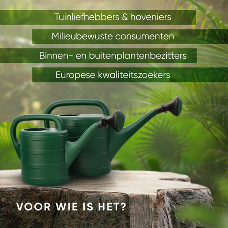 Discountershop Gieters Set – 10 Liter en 5 Liter Gieter Set Groen met Sproeikop – Tuingieter, Plantengieter en Bloemengieter voor Tuin, Balkon, Kamerplanten en Moestuin Discountershop Gieters Set – 10 Liter en 5 Liter Gieter Set Groen met Sproeikop – Tuingieter, Plantengieter en Bloemengieter voor Tuin, Balkon, Kamerplanten en Moestuin