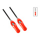 Discountershop Refillable Lighter 26 cm for BBQ, Kitchen, Candles and Hospitality Use with Long Neck Red Discountershop Refillable Lighter 26 cm for BBQ, Kitchen, Candles and Hospitality Use with Long Neck Red