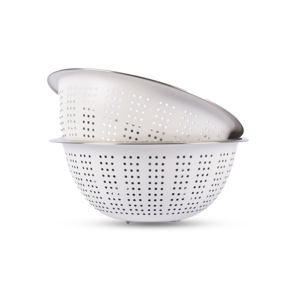 Discountershop Wit Aluminium Keuken Vergiet | 28 cm Diameter | 11cm Hoogte | RVS | Vaatwasmachinebestendig | Fruit- en Groentezeef Discountershop Wit Aluminium Keuken Vergiet | 28 cm Diameter | 11cm Hoogte | RVS | Vaatwasmachinebestendig | Fruit- en Groentezeef