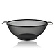 Discountershop Keukenzeef 31 cm zwart RVS met 2 handvatten – groot fijnmazig vergiet voor pasta, rijst, groente, fruit, aardappelen en wassen Discountershop Keukenzeef 31 cm zwart RVS met 2 handvatten – groot fijnmazig vergiet voor pasta, rijst, groente, fruit, aardappelen en wassen