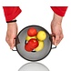 Discountershop Vergiet Set RVS 31 cm en 20 cm met Zeef 13 cm – 3-delige zwarte keukenzeef set voor pasta, rijst, groente, fruit en bakken Discountershop Vergiet Set RVS 31 cm en 20 cm met Zeef 13 cm – 3-delige zwarte keukenzeef set voor pasta, rijst, groente, fruit en bakken