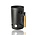 Charcoal Chimney Starter 27.5 x 16 cm – Black Metal Briquette Starter with Wooden Handle for Charcoal, Kamado, Kettle Grill and Barbecue
