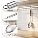 Discountershop Stainless Steel Serving Spoon 34 cm – Long Handle Kitchen Spoon with Hanging Loop Discountershop Stainless Steel Serving Spoon 34 cm – Long Handle Kitchen Spoon with Hanging Loop