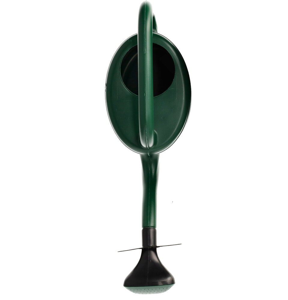 Discountershop 5 Litre Green Plastic Watering Can - Detachable Sprinkler Head for Indoor Plants, Flowers, Balcony, Patio, Greenhouse and Garden