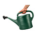 Discountershop 5 Litre Green Plastic Watering Can - Detachable Sprinkler Head for Indoor Plants, Flowers, Balcony, Patio, Greenhouse and Garden