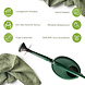 Discountershop 10 Litre Green Plastic Watering Can with Detachable Sprinkler Head for Indoor Plants, Balcony, Greenhouse, Garden and Vegetables