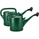 Discountershop 10 Litre Green Plastic Watering Can with Detachable Sprinkler Head for Indoor Plants, Balcony, Greenhouse, Garden and Vegetables