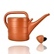 Discountershop Gieter 10 Liter met Sproeikop en Broeskop – Oranjebruine Kunststof Tuingieter voor Kamerplanten, Balkon, Tuin en Moestuin