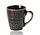 Koffiemokken 200 ml met Oor – Keramische Koffiekopjes met Honingraatpatroon voor Espresso, Lungo, Cappuccino, Koffie en Thee