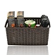 Discountershop 5L Plastic Storage Basket – Brown Rattan-Look Cupboard Organiser, 28 x 15 x 13cm, for Kitchen Cabinets, Wardrobes and Children’s Rooms Discountershop 5L Plastic Storage Basket – Brown Rattan-Look Cupboard Organiser, 28 x 15 x 13cm, for Kitchen Cabinets, Wardrobes and Children’s Rooms