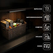 Discountershop 5L Plastic Storage Basket – Brown Rattan-Look Cupboard Organiser, 28 x 15 x 13cm, for Kitchen Cabinets, Wardrobes and Children’s Rooms Discountershop 5L Plastic Storage Basket – Brown Rattan-Look Cupboard Organiser, 28 x 15 x 13cm, for Kitchen Cabinets, Wardrobes and Children’s Rooms