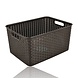 Discountershop 18L Plastic Storage Basket with Handles – 38 x 28 x 19cm Organiser for Toys, Children’s Rooms, Kitchen Cabinets and Wardrobes Discountershop 18L Plastic Storage Basket with Handles – 38 x 28 x 19cm Organiser for Toys, Children’s Rooms, Kitchen Cabinets and Wardrobes