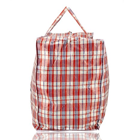 Discountershop Opbergtas 150L met Rits – XXL Rode Opbergzak voor Kleding, Dekbedden & Verhuizen – Opvouwbare Opbergtas Discountershop Opbergtas 150L met Rits – XXL Rode Opbergzak voor Kleding, Dekbedden & Verhuizen – Opvouwbare Opbergtas
